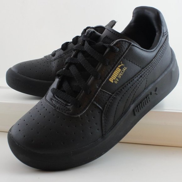 KIDS BLACK PUMA GV SPECIAL SHOES - Picture 7 of 10